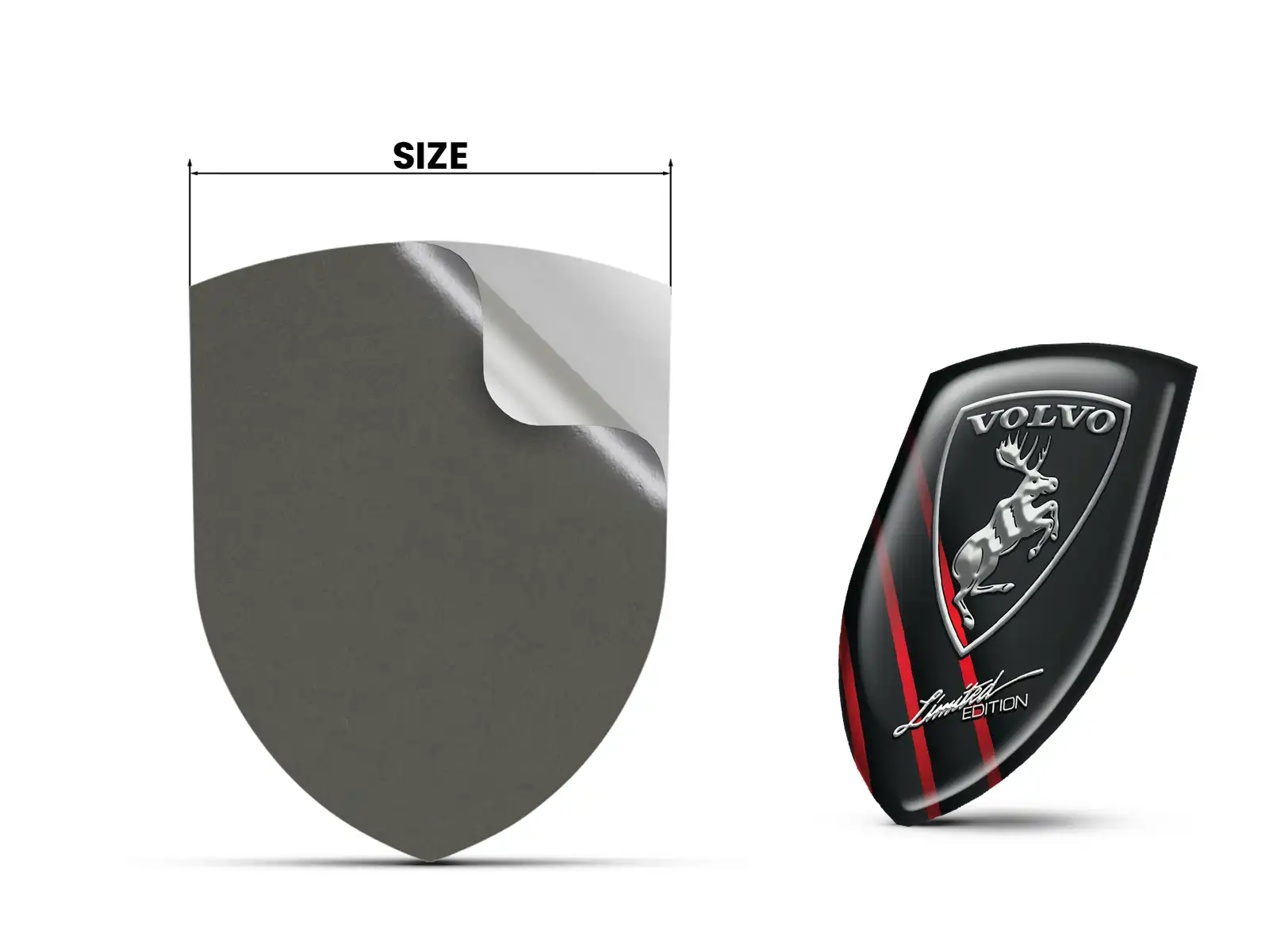 Volvo Parachoques Personalizados Autos Deporte Carreras Estrella
